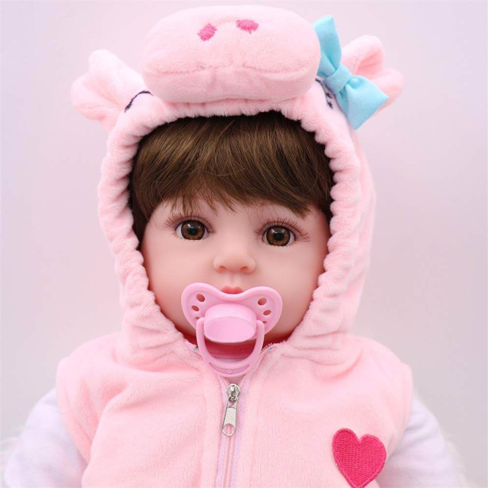 Amazon.co.jp: Mulanimo リボーンドール 47CM 赤ちゃんリアル人形 磁石